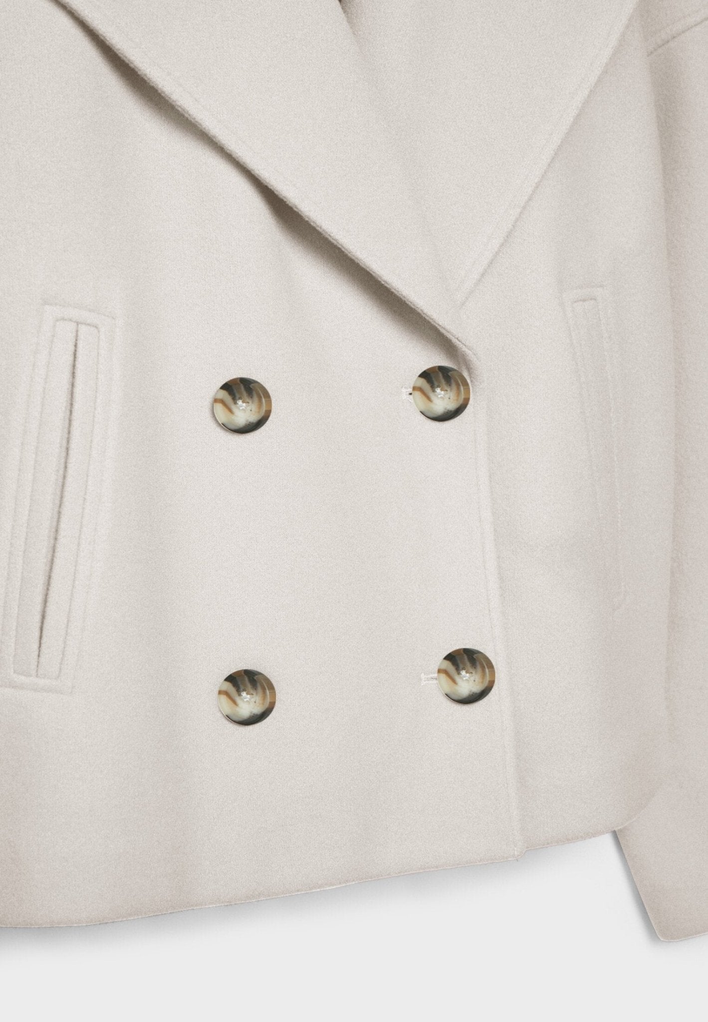 Sophie – Elegant Short Double-Breasted Jacket