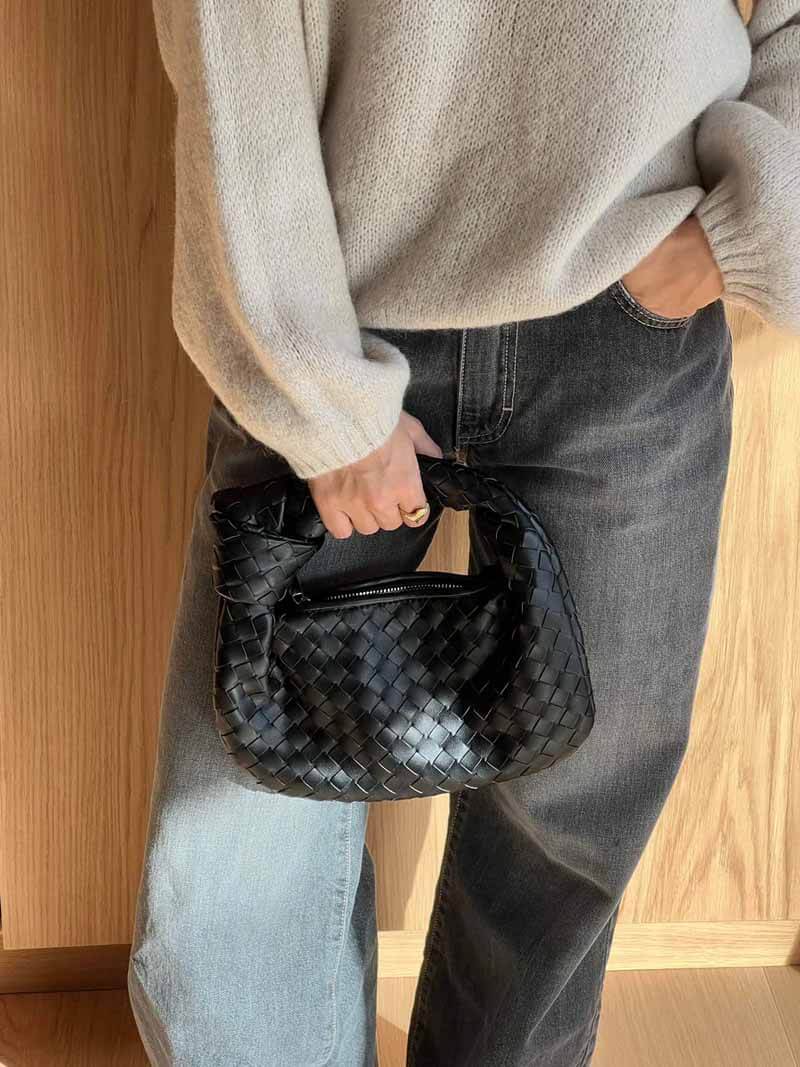Sophie Mini Woven Elegant Leather Bag