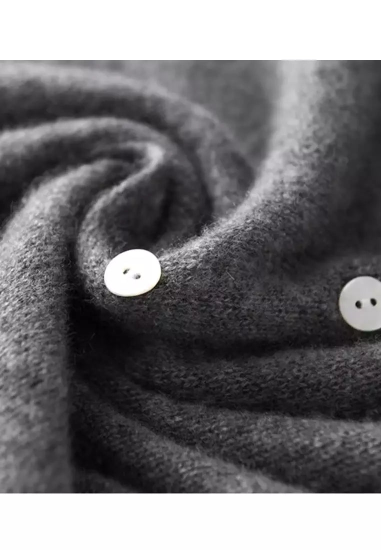 Women's Cardigan - Long Sleeve in Wool
