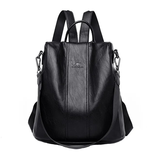 Élise – Elegant Convertible Vegan Leather Backpack