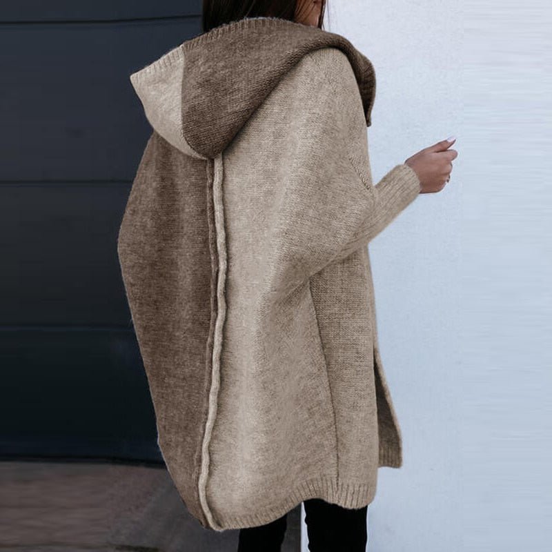 Élise – Soft Knit Hoodie Cardigan