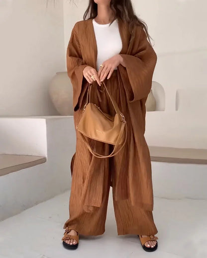 Ensemble Femme – Cardigan Long Fluide