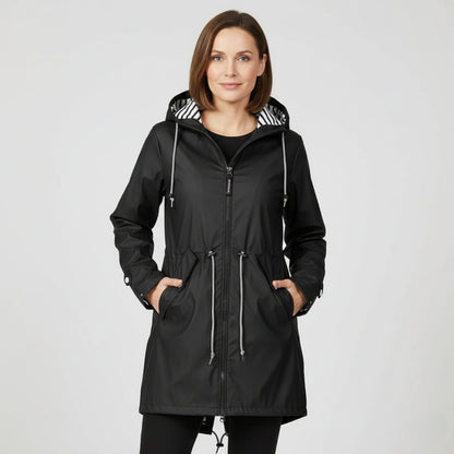 Clara Refined Water-Repellent Trench Coat
