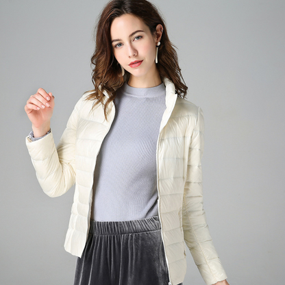 Sophie – Elegant lightweight down jacket for women