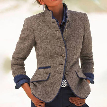 Sophie – Elegant Blazer in Wool Blend