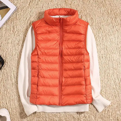 Emma – Lightweight and elegant sleeveless quilted jacket