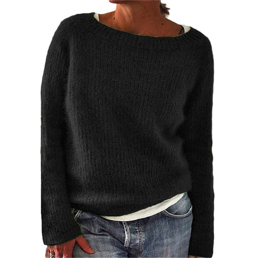 Sophie – Pull doux classique en maille
