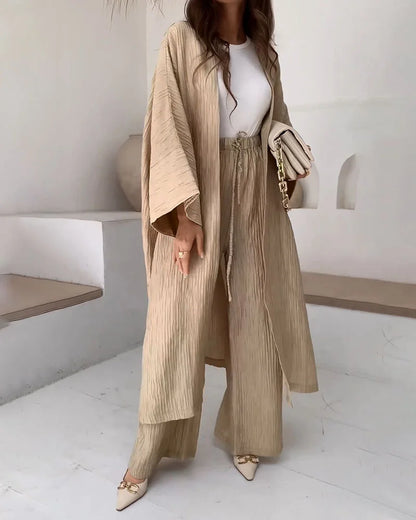 Ensemble Femme – Cardigan Long Fluide