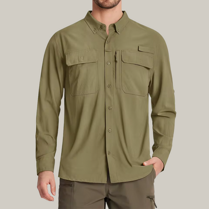 Chemise De Randonnée Femme Légère, Respirante Et Protégée UV