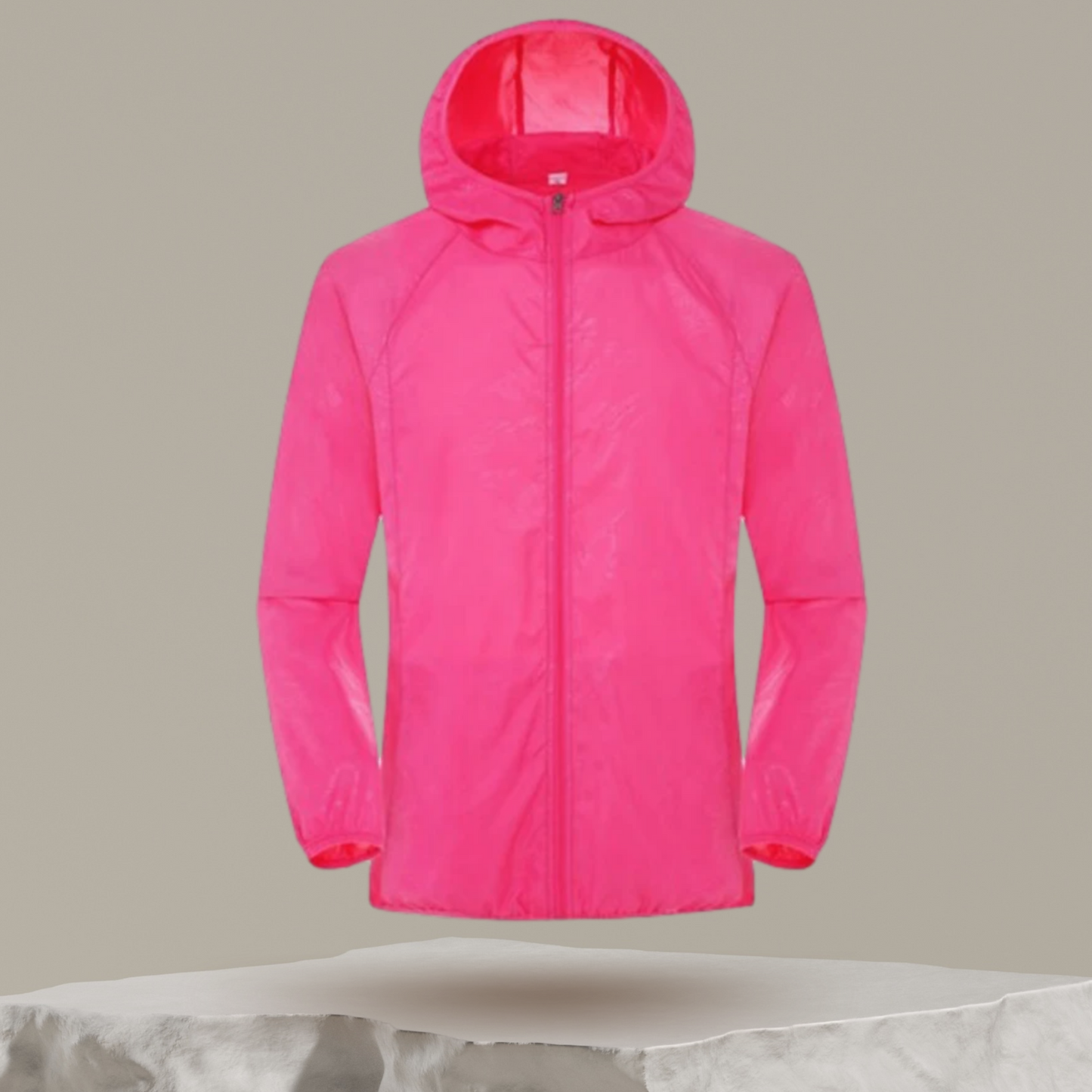 Giacca Impermeabile Antivento per Escursionismo Ultra Leggera