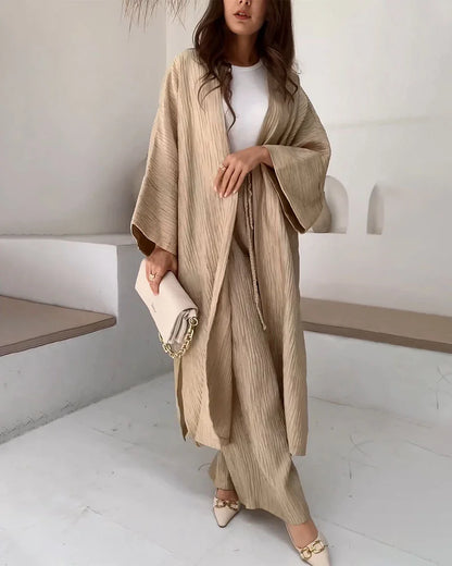 Ensemble Femme – Cardigan Long Fluide