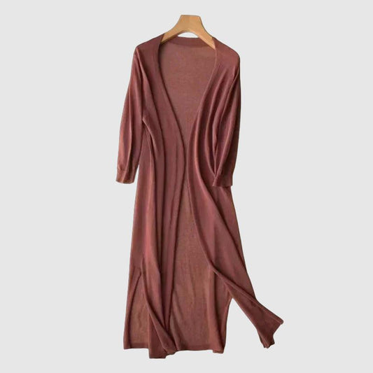 Emma – Soft and elegant long cardigan for women