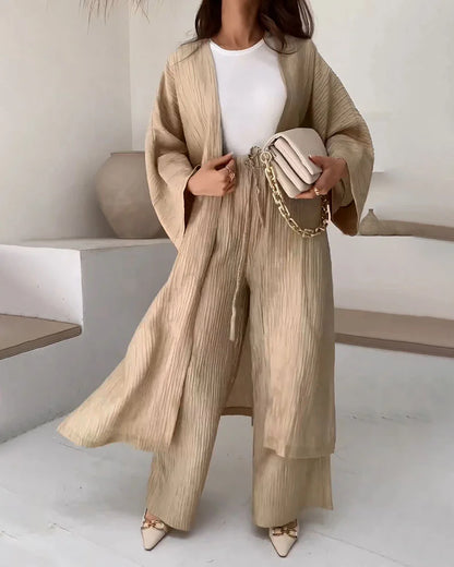 Ensemble Femme – Cardigan Long Fluide