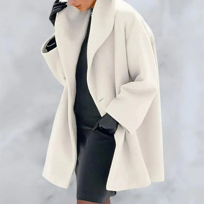 Sophie – Élégant manteau d’hiver à capuche pour femme