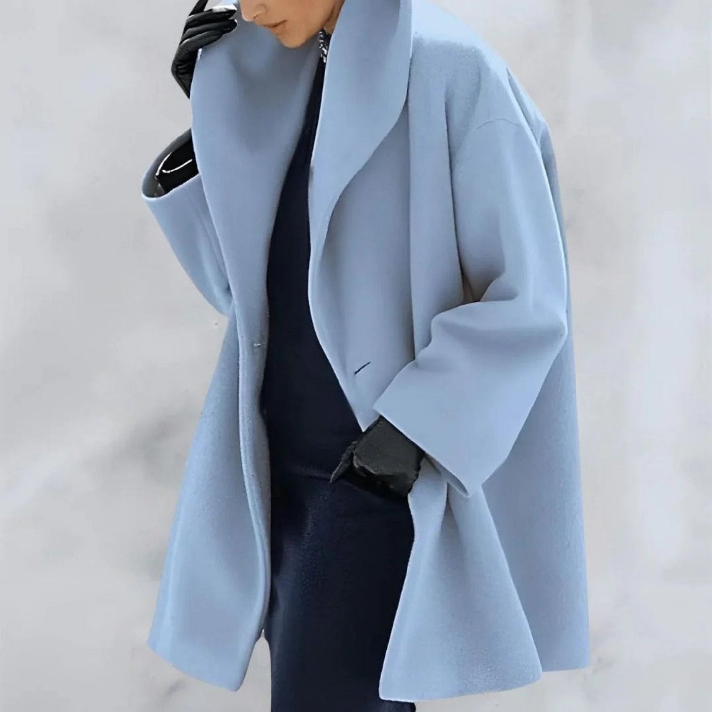 Sophie – Élégant manteau d’hiver à capuche pour femme