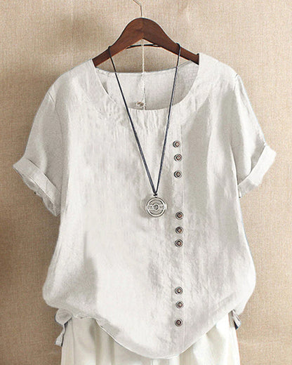 Emma Soft and Breathable Cotton Blouse