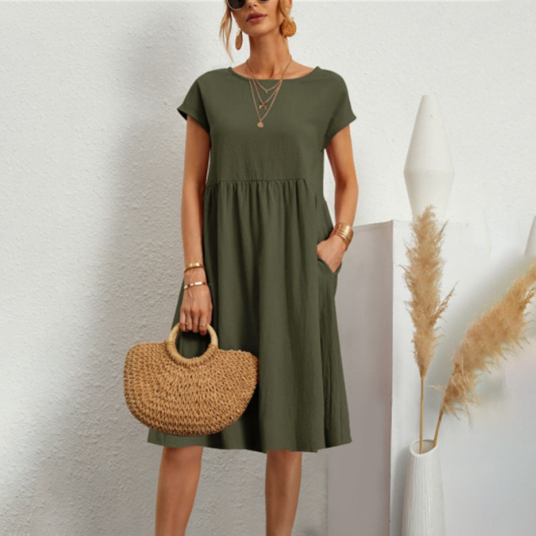 Emma – Long soft and breathable summer cotton dress