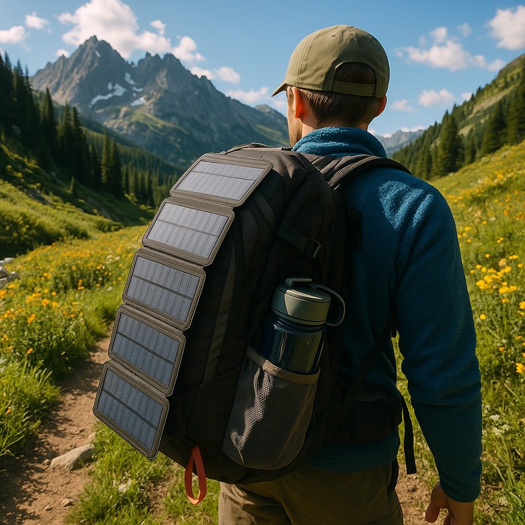 Batterie Externe Solaire Légère Pour Activités Extérieures
