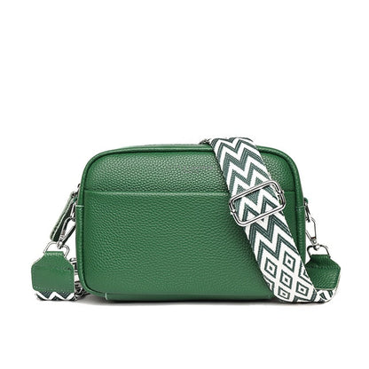 Sophie – Élégante et Texturée Sac Bandoulière en Cuir