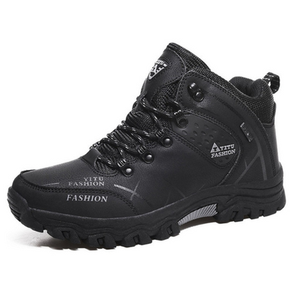 Bottes De Randonnée En Cuir Pour Homme Confortables Et Durables