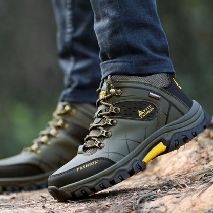 Bottes De Randonnée En Cuir Pour Homme Confortables Et Durables