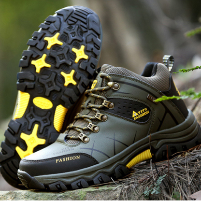 Bottes De Randonnée En Cuir Pour Homme Confortables Et Durables