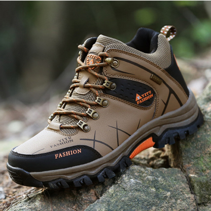 Bottes De Randonnée En Cuir Pour Homme Confortables Et Durables