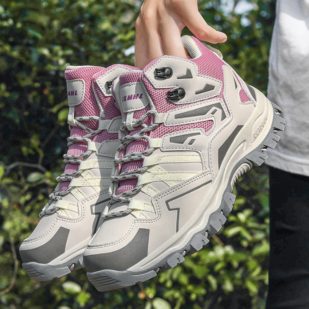 Bottines De Randonnée Pour Femme À Adhérence Optimisée