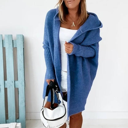 Emma – Soft knitted cardigan with hood