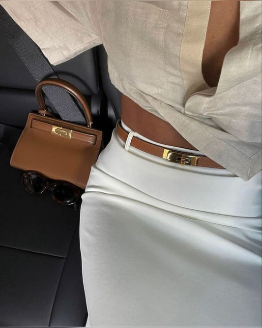 Eva – Elegant and Comfortable Faux Leather Belt