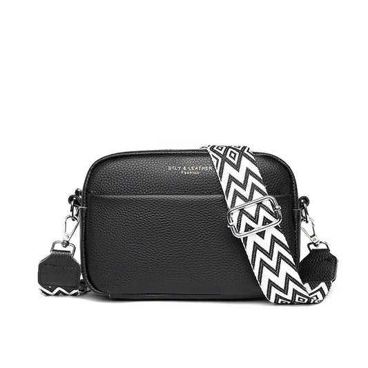 Sophie – Élégante et Texturée Sac Bandoulière en Cuir