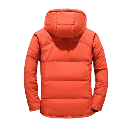 Piumino Uomo in Piuma – Trapuntato con Cappuccio Rimovibile