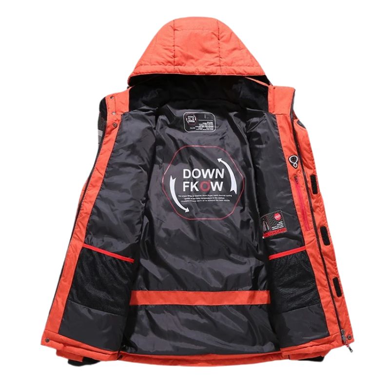 Piumino Uomo in Piuma – Trapuntato con Cappuccio Rimovibile