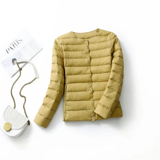 Doudoune Pliable Ultra-Légère En Duvet Pour Voyages