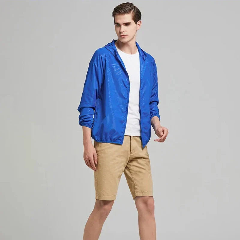 Giacca da Trekking Impermeabile e Antivento Leggera Uomo e Donna