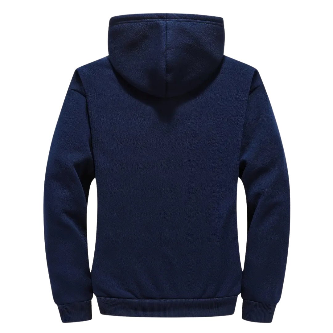 Hoodie Homme en Polaire avec Doublure Sherpa