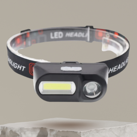 Lampe Frontale USB Légère Randonnée