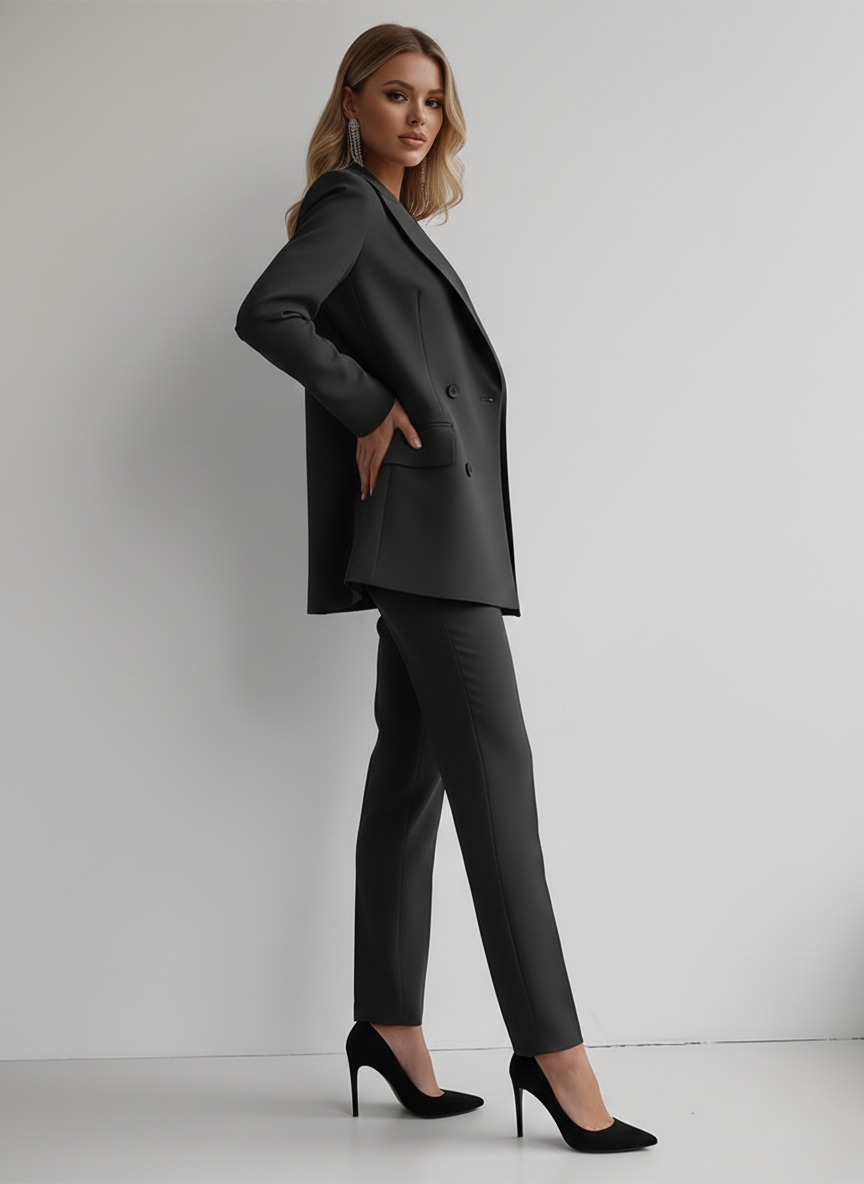 Léa – Elegant Women's Blazer and Pants Set