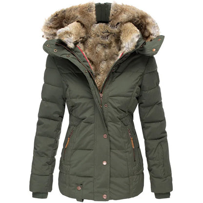 Chloé – Warm and elegant parka lined with faux fur