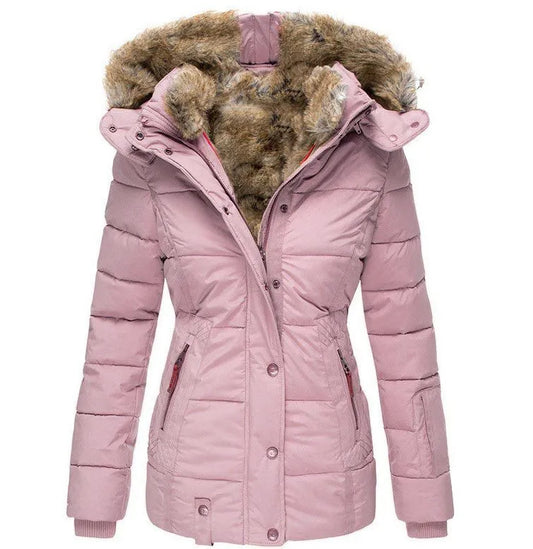 Chloé – Warm and elegant parka lined with faux fur