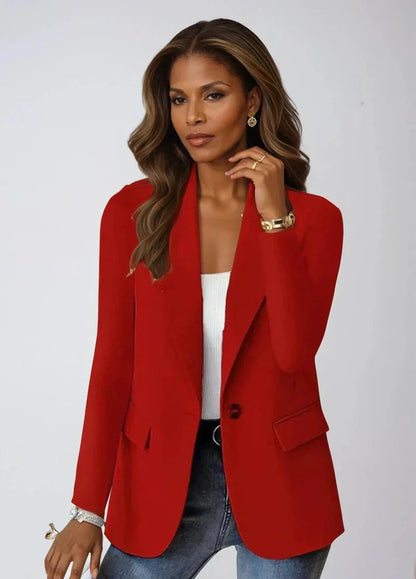 Emma Elegant Fitted Blazer in Premium Fabric