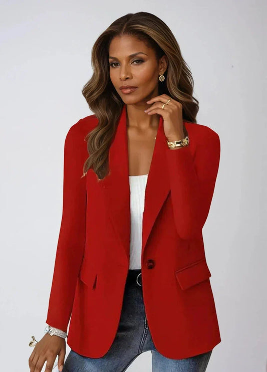 Emma Elegant Fitted Blazer in Premium Fabric