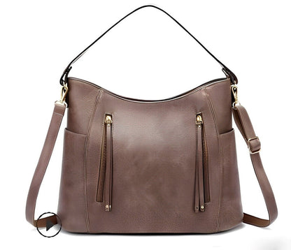 Léa Elegant Genuine Leather Handbag