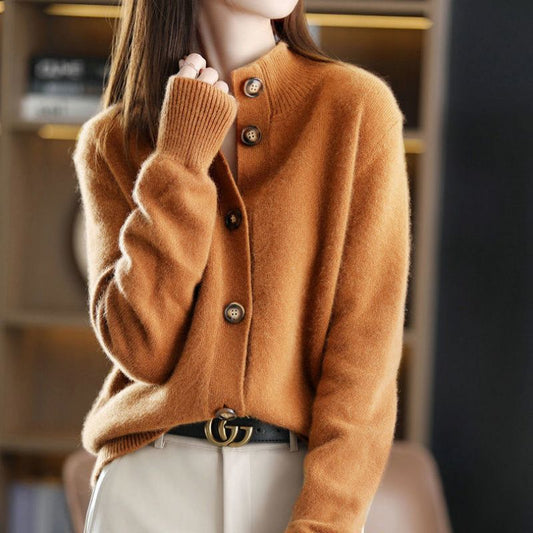 Léa Elegant Sweater in Merino Wool