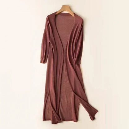Emma – Soft and elegant long cardigan for women