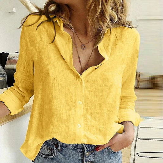 Emma Blouse Soft and Elegant in Organic Cotton