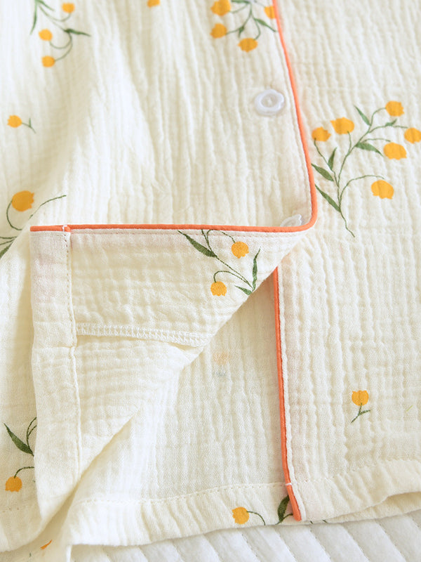 Emma Douce Élégante Pyjama en Coton