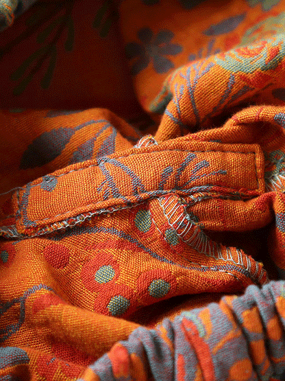 Léa Douce Pyjama en Coton à Imprimé Fleuri
