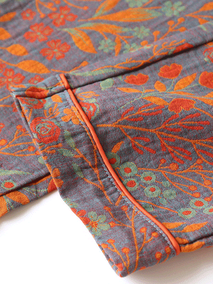 Sophie Elegant Floral Cotton Pajamas