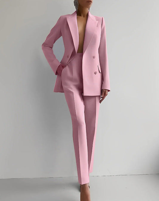 Léa – Elegant Women's Blazer and Pants Set